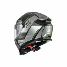Casco Typhoon BA — Talla M, integral, gris mate
